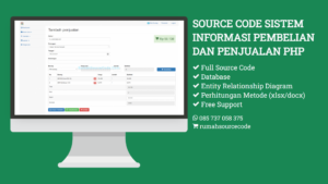 Source Code Sistem Informasi Pembelian Penjualan PHP