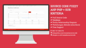 Source Code Fuzzy AHP PHP + Sub Kriteria